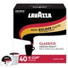 Lavazza medium roast SingleServe Coffee KCups for Keurig Brewer, Classico, 40 Count