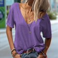 thumbnail image 2 of Tops de Corta con Cuello en V XXL, 2 of 4