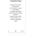 thumbnail image 2 of First Holy Communion Prayer (girl) holy card - laminated - Pack of 25, 2 of 2