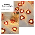 thumbnail image 6 of InsCrazy Valentines LED Light Gifts for Women, LED Valentine's Day Decorative Lantern Proposal Wedding Decoration Festival Light String Hollow Red Wooden Light, 6 of 8