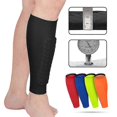 thumbnail image 3 of Football Shin Guards, Soccer Shin Guards Sleeves with Foam Football Shin Guard Socks Protective Shin Pad Sleeves for Football Games Beginner Running J, 3 of 4