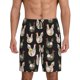 thumbnail image 1 of Fotbe Flowe Rooster Pantalones Cortos de Pijama para Hombre, Ropa de Dormir, Pantalones de Pijama Cortos para Hombre-4X-Large, 1 of 6