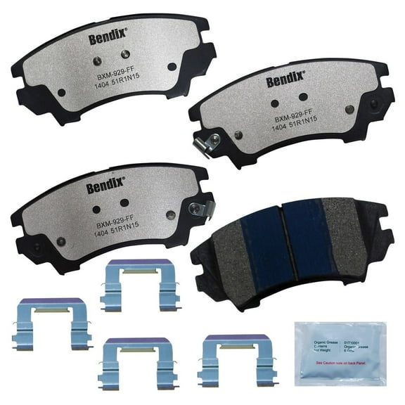 Bendix Brakes Disc Brake Pad Set Fits select: 2010-2011,2013-2015 CHEVROLET CAMARO