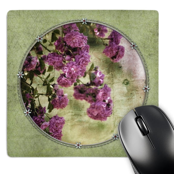 3dRose, Beautiful Garden Roses - Inspired Floral - Vintage Style, MousePad