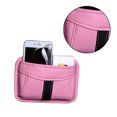 thumbnail image 1 of Riwesomey Bolsa ordenada para coche, bolsa de almacenamiento para coche, organizador de asiento de coche, bolsillo de almacenamiento adhesivo, caja para Automoción decorativa y accesorios rosado Riwesomey VI000217-01, 1 of 6