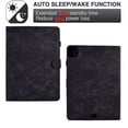 thumbnail image 2 of Decase Tablet Shell for iPad 8th Generation Case 2020/ iPad 7th Generation (iPad 10.2 Inch 2019) /iPad Air 3 /iPad Pro 10.5 Cute Tree Embossed Pattern Shockproof Ultra Slim Cover,Black, 2 of 4