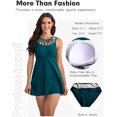 thumbnail image 2 of Maillot de Bain une Pièce Ajouré pour Femmes avec Culotte, 2 of 7