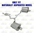 thumbnail image 3 of Northeastern Exhaust Stainless Steel Resonator & Muffler Assembly Fits 2005 Subaru Legacy 2.5L – Direct Fit, 3 of 7