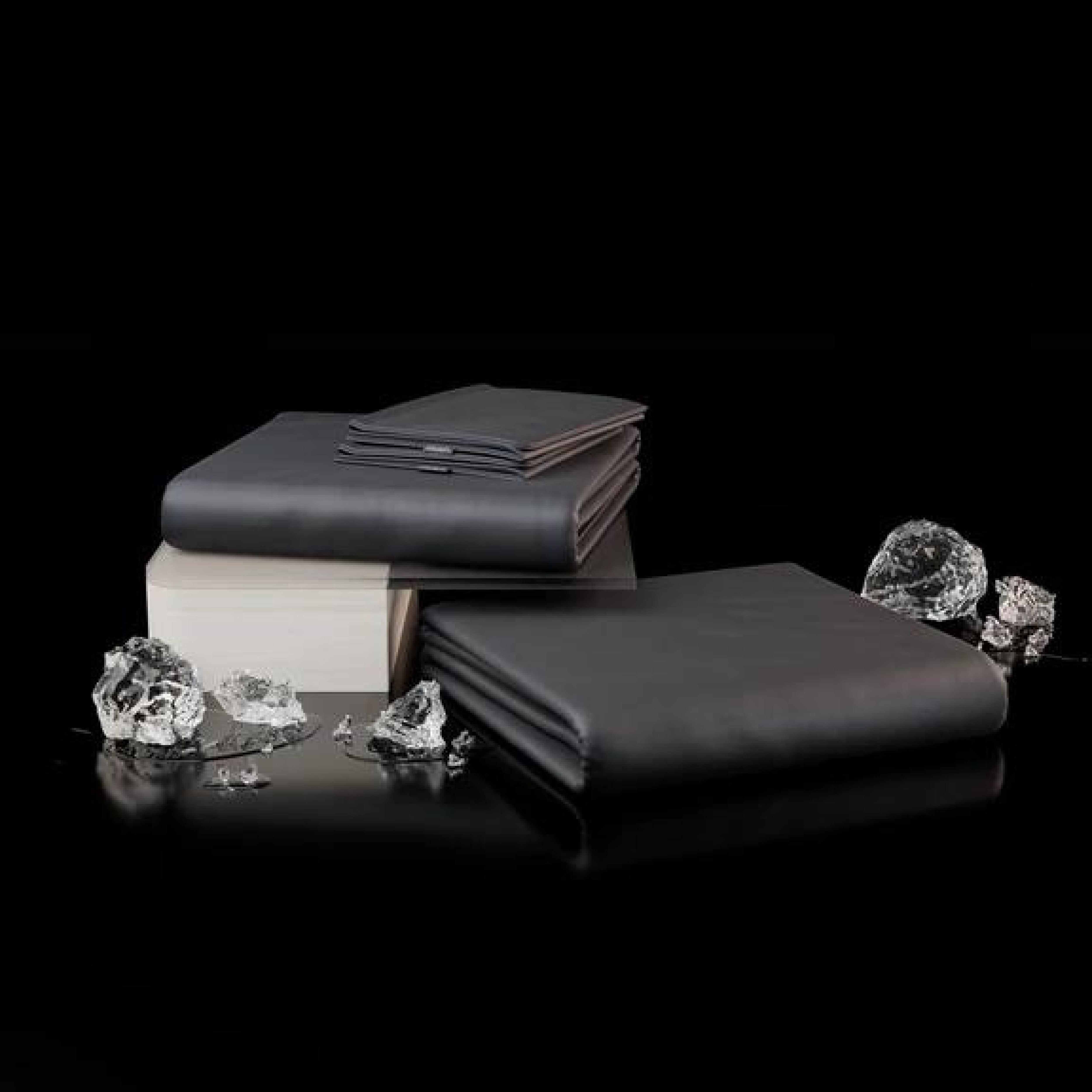Hush Iced Charcoal Sheet and Pillowcase Set Twin