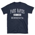thumbnail image 1 of Park Rapids Minnesota Classic Established Men's Cotton T-Shirt, 1 of 1