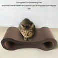 thumbnail image 3 of Almohadilla Para Rascar Para Gatos, Rascador Reversible En Forma De Salón, Tablero Rascador De Cartón Corrugado Resistente Para Gatos, Atrae La Atención, Reduce El Daño A Los, 3 of 7