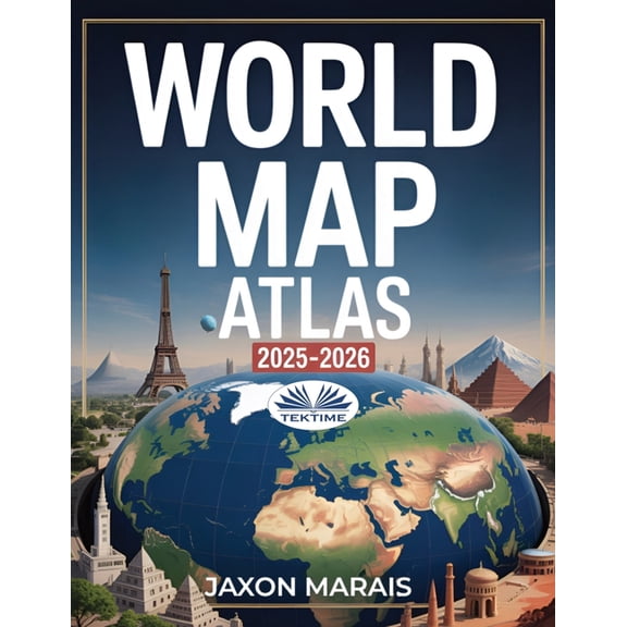 World Map Atlas 2025 - 2026, (Paperback)