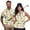 Tropical Palm Tree, variant on KUIFORTI Colorful Daisy Matching Couple Tennis Shirts Quarter Zip Matching Golf Shirts for Couple Mens Shirts Casual for Golf,Tennis,Hiking,Running,Gym Moisture Wicking