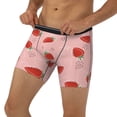 thumbnail image 2 of Sigee Cute Strawberry C for Men's Boxer Briefs,Moisture Wicking and Breathable Medium, 2 of 9