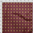 thumbnail image 3 of oneOone Polyester Lycra Fabric Leaves & Floral Block Print Fabric By Yard 56 Inch Wide, 3 of 4
