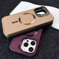 thumbnail image 3 of Invisible Lens Holder Magnetic Phone Case For IPhone 15 14 13 12 11 Pro Max Luxury Solid Color Cover For IPhone 13 14 15 PorMax LXY, 3 of 7