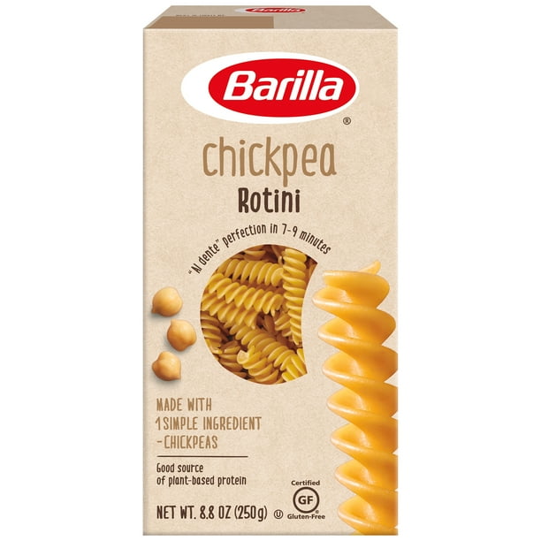 Barilla® Chickpea Pasta, Gluten Free Pasta, Rotini 8.8 oz