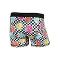 thumbnail image 6 of MTV Men's Music Television Allover Logo Checkered Adult Boxer Briefs Underwear, 6 of 6