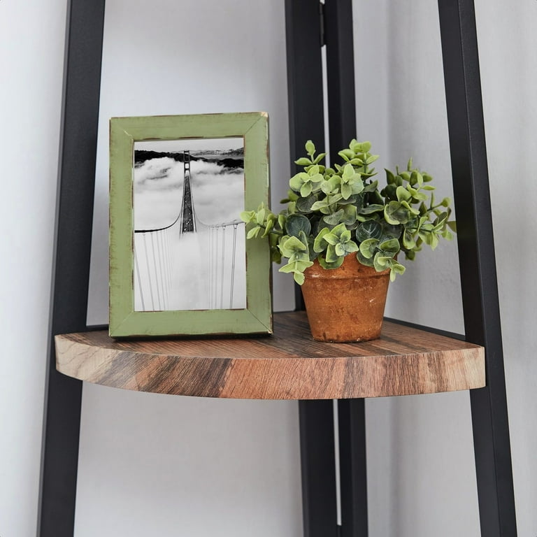 Milanhome Carl Corner Bookcase Walmart