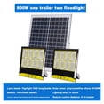 thumbnail image 2 of LED Super Bright Outdoor Solar Courtyard Lamp Aluminum Waterproof Belt Remote Control Illumination One Drag Two Spotlight, 2 of 7