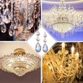 thumbnail image 5 of 20 piezas candelabro de cristal de repuesto Arco Iris lágrima cristal candelabro accesorios cuentas TUNC Sencillez, 5 of 5