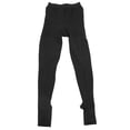thumbnail image 1 of Compression Stockings, Polyurethane Washable Breathable Black Elastic Stockings Open Toe  For Body Health XXL, 1 of 8