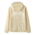 thumbnail image 3 of WILLBEST Sudaderas para Hombre, Suéter con Capucha para Hombre y Mujer, Estilo Europeo y con Personalidad, Bordado, Informal, Estilo Hop, Cárdigan, Abrigo Superior XXGrande, 3 of 4
