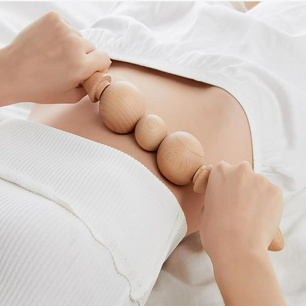 1x Herramientas de terapia de con rodillo Drenaje linfático manual