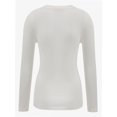 thumbnail image 5 of Womens Pullover Long Sleeve Crewneck Shirts Ribbed Knit Slim Fitted Casual Jumper Tops, 5 of 5