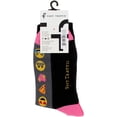 thumbnail image 2 of Foot Traffic 44002477 Emoji Womens Socks - Pack of 3, 2 of 2