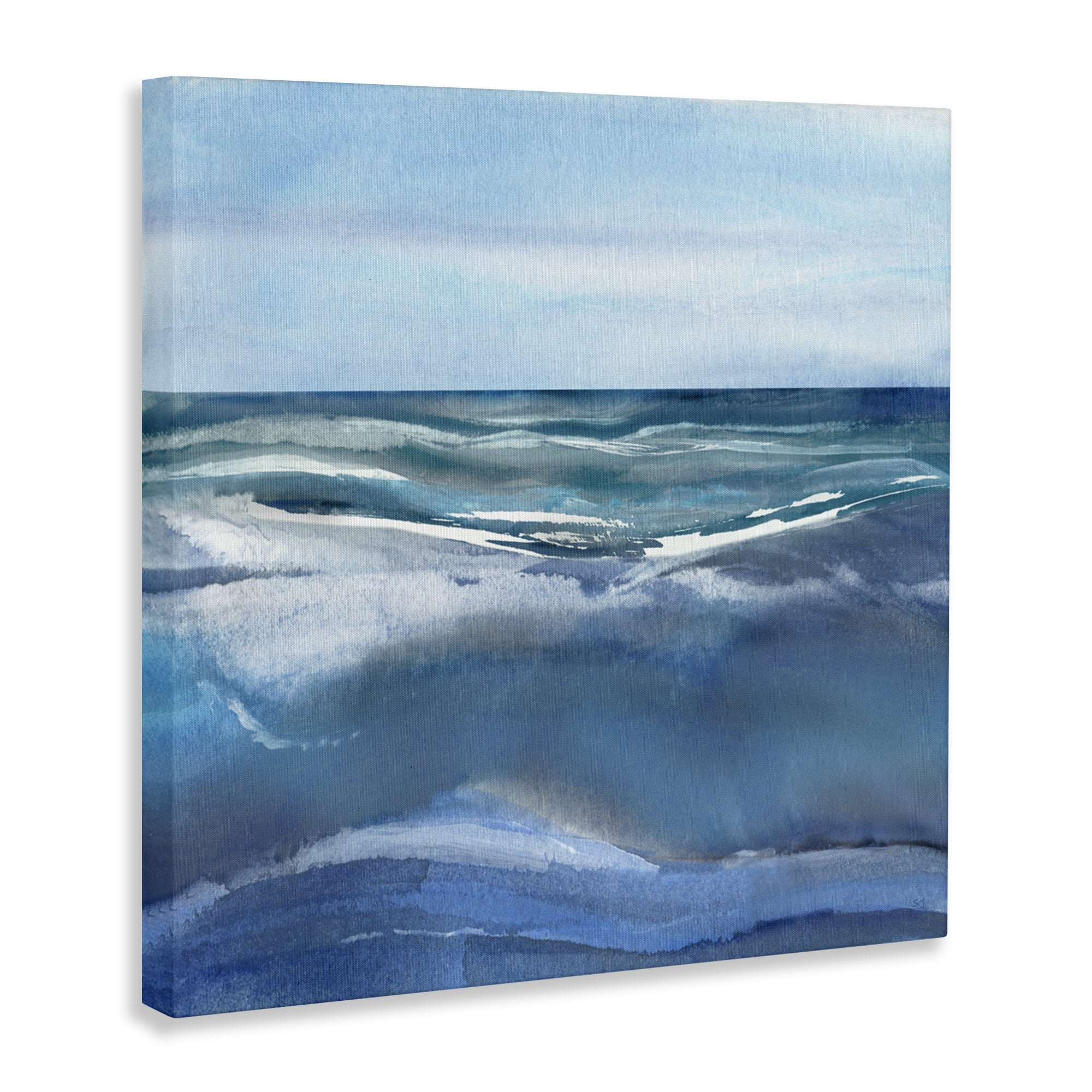 Stupell Industries Calm Seas under Soft Sky Canvas Wall Art, design by Susan Jill