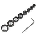 thumbnail image 4 of 8Pcs/Set Woodworking Drill Bit Depth Stop Collars Ring Positioner Locator, 4 of 6