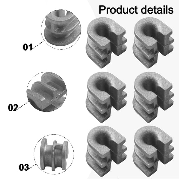 6x Trimmer Head Eyelet Sleeve for FS90 FS100 FS 200 FS55 FS70 FS80 FS85 Garden Tools Replacement Accessories Brush Cutter