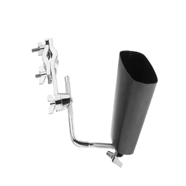 Cencerro con abrazadera perfecl soporte de metal para batería 4 4 pulgadas