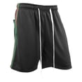 thumbnail image 2 of Ma Croix Men's Lightweight Stripe Track Shorts with Drawstring, 2 of 4