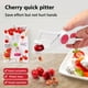 thumbnail image 4 of Quitacorazones de dátiles rojos Quitacorazones de cerezas Herramienta de cocina para quitar corazones de cerezas, 4 of 6