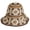 Kami, variant on Delicate Crochet Straw Bucket Hat for Sun for Sweet Flower Fisherman Hat Show Face Small for Unisex Street Sh