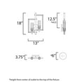 thumbnail image 2 of Maxim Lighting - Two Light Wall Sconce - Wall Sconce - Flambeau-2 Light Wall, 2 of 5