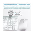 thumbnail image 3 of Juego De Teclado Y Ratón Inalámbricos Blanco Lab.G Kits de Teclado y Mouse, 3 of 4