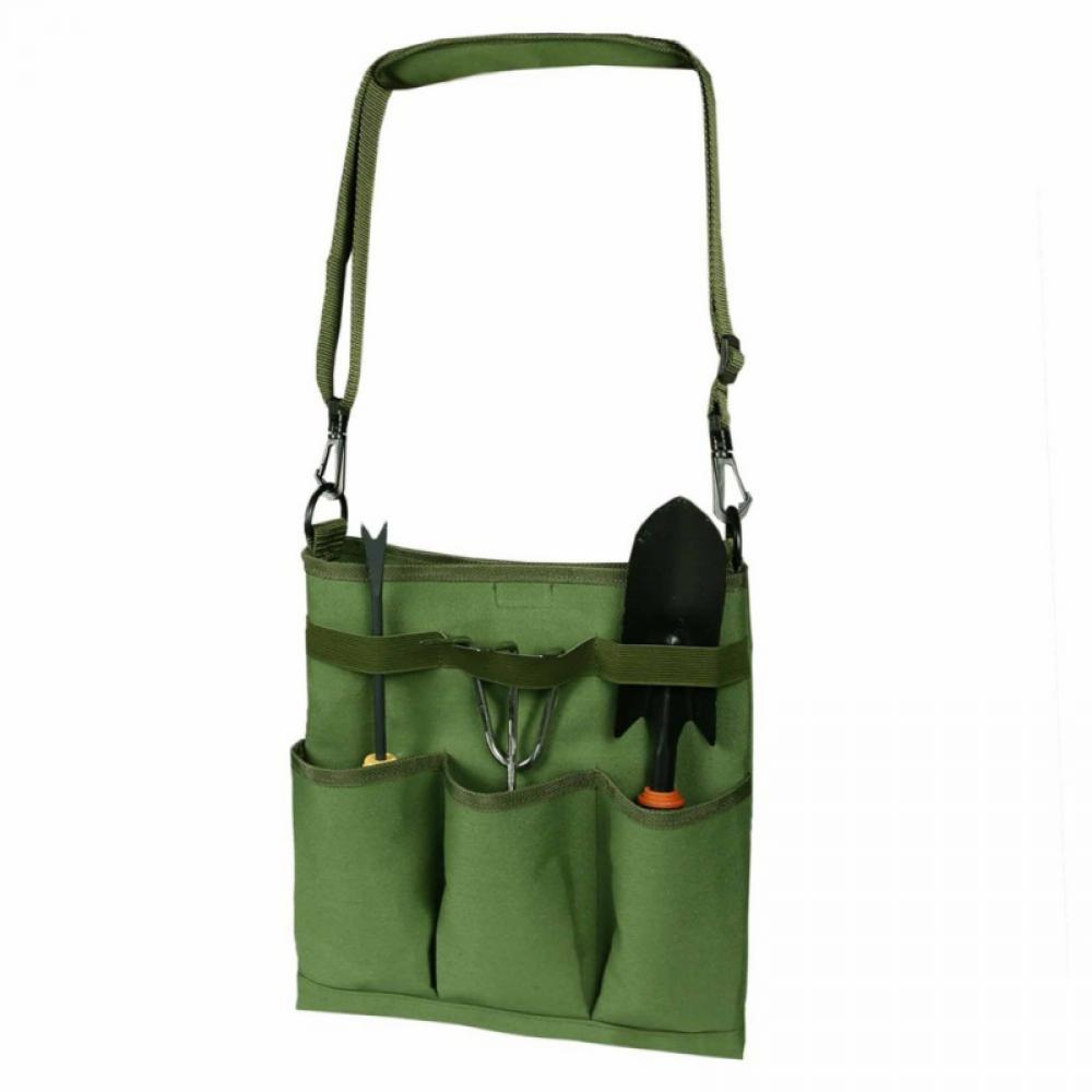 Garden Tool Bag, Canvas Heavyduty Garden Tote With Pockets Large Organizer Bag Carrier