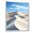 thumbnail image 2 of Designart "Dunes Swaying in the Coastal Wind I" Landscape & Nature Floater Framed Canvas Print, 2 of 7