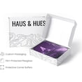 thumbnail image 4 of HAUS AND HUES Purple Wall Art & Paris Wall Decor for Bedroom - Paris Wall Art & Aesthetic Posters for Bedroom Paris Posters for Teens & Purple Wall Decor for Bedroom Teen Girl (Framed Black 16"x20"), 4 of 6