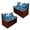 Dolphins, variant on Chririnla Gray American Flag RV Dinette Cushion Covers Stretch Camper Cushion Slipcover Full Coverage Sofa Couch Cover for Travel Trailer 1 Bench Covers + 1 Backrest Covers