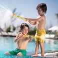 thumbnail image 5 of Summer Clearance! Water Gun Toys, 21" Blaster Squirt Guns, Bulk Water Guns Summer Outdoor Swimming Pool, Backyard, Beach Water Game Fighting Play Pool Toys, Gift for Kids Boys Girls Adults(Yellow), 5 of 7