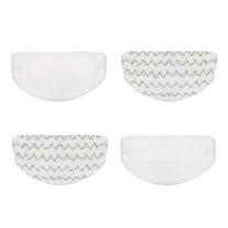 4 Pack Steam Mop Pads Replacement for Bissell Powerfresh Steam Mop 1940 1440 1544 1806 2075 Series, Model 5938 19402 19404 19408 19409 1940A 1940F 1940Q 1940T 1940W, Microfiber Washable, Reusable