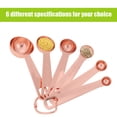 thumbnail image 3 of Juego de Cucharas Medidoras 6 Unids/set Cucharas Medidoras de Acero Inoxidable Ingredientes Secos y Líquidos Herramienta para Cocinar y Hornear ANGGREK  Otros, 3 of 8