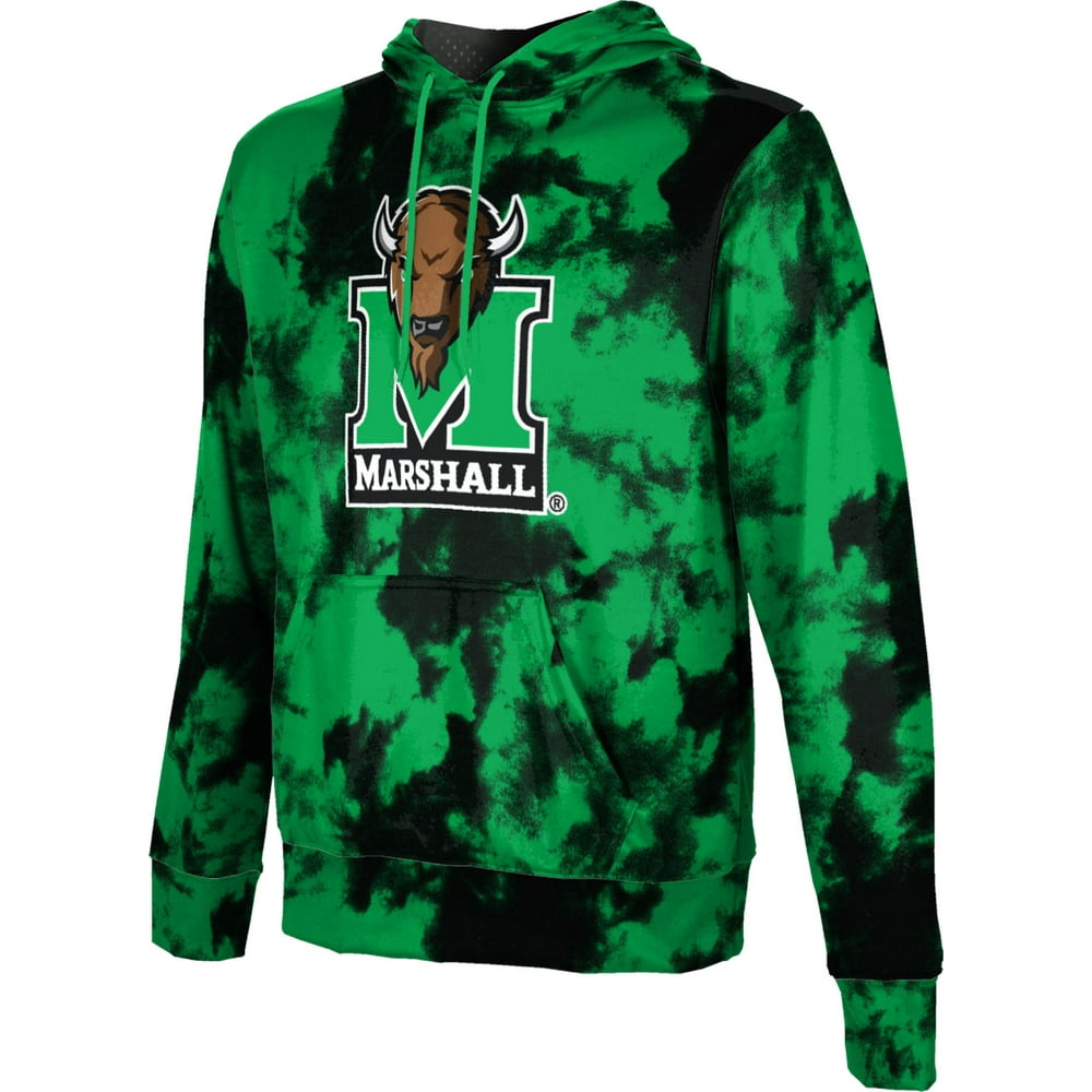 ProSphere ProSphere Men's Marshall University Grunge Pullover Hoodie