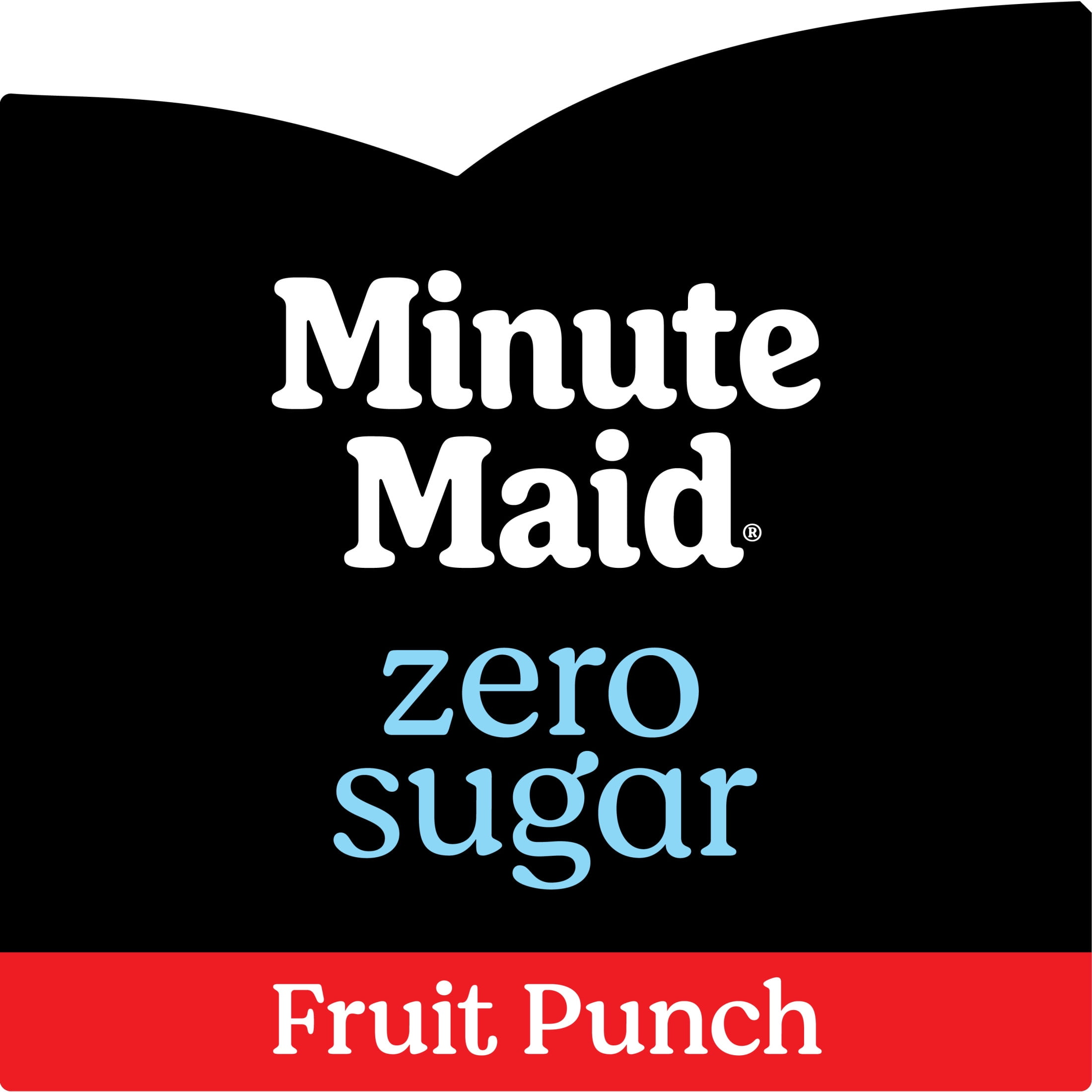 Minute Maid Zero Sugar Fruit Punch Juice, 52 fl oz Bottle (Pack of 6)