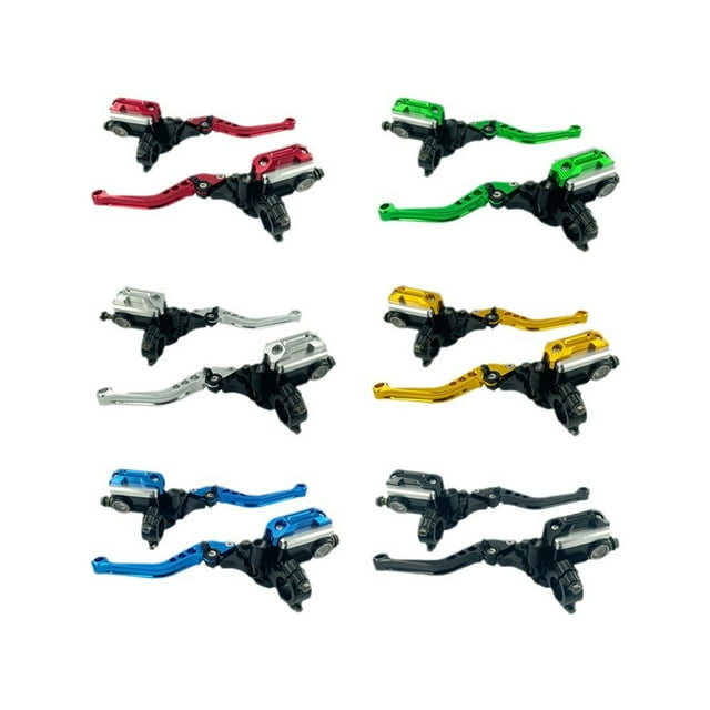 Accesorios de modificación de motocicletas, conjunto de embrague de freno de disco, conjunto de bomba superior CNC, modificación de bomba de freno hidráulico Universal