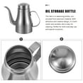 thumbnail image 3 of AURARMLET Household Oil Dispenser Stainless Steel Silver 1Pack, 3 of 8